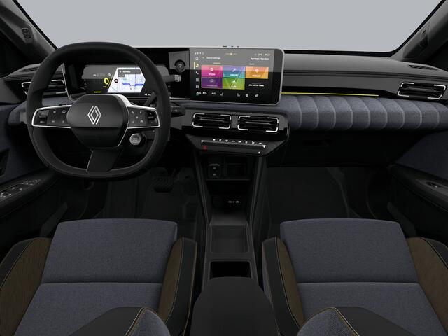 Renault 5 Techno | Achteruitrijcamera | ISOFIX-bevestigingssysteem voor kinderzitjes op passagiersstoel en op de twee buitenste zitplaatsen achter | LED-dagrijverlichting met specifiek vormgegeven lichtsignatuur