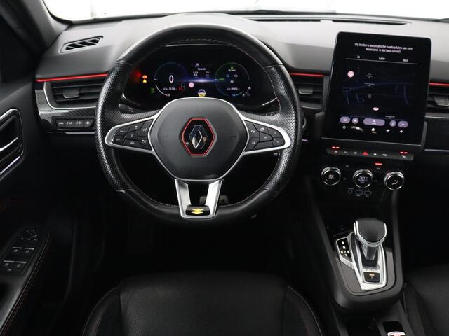 Renault Arkana 1.6 E-Tech Hybrid 145 RS Line | Panoramadak | Leder | Stoel & stuurverwarming | Adaptive cruise | Trekhaak | Camera | Navigatie | Carplay | Keyless | Full LED | Park Assist
