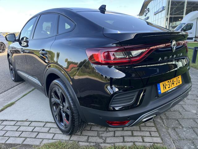 Renault Arkana 1.6 E-Tech Hybrid 145PK R.S. Line / Schuif-Kanteldak / Dealer onderhouden / Leder / Elek. stoelen / Stoel+Stuurverw. /
