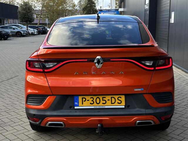 Renault Arkana E-Tech Hybrid 145 R.S. Line | AUTOMAAT | PANODAK | STUUR+STOELVERWARMING | CAMERA ACHTER | ELEK. STOELEN+RAMEN | TREKHAAK | APPLE CARPLAY | ANDROID AUTO |