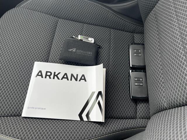 Renault Arkana 1.6 E-Tech full hybrid 145 techno Automaat / Fabrieksgarantie tot 17-03-2027 / Adaptieve CC / Dode hoek sensor / Climate control / Navigatie groot scherm / Apple Carplay Android / 18" LM wielen /