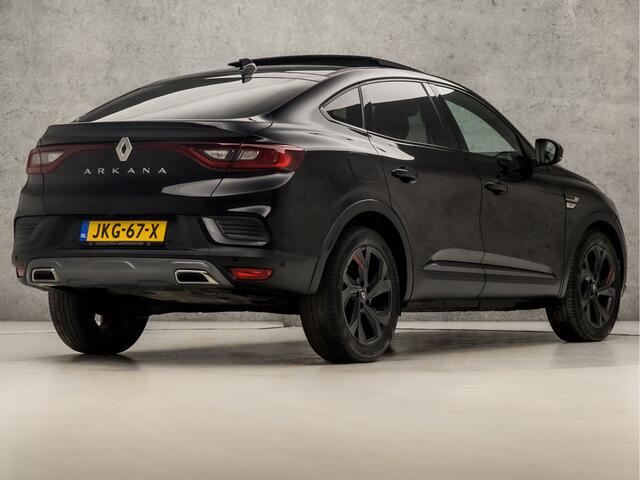 Renault Arkana 1.3 TCe 140 R.S. Line 141Pk Automaat (SCHUIFDAK, APPLE CARPLAY, GROOT NAVI, CAMERA, STOELVERWARMING, LEDER, ELEK SPORTSTOELEN, GETINT GLAS, ADAPTIVE CRUISE, ZWART HEMEL, NIEUWSTAAT)