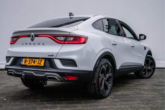 Renault Arkana 1.6 E-Tech Hybrid 145 R.S. Line Trekhaak/ Panoramadak/ Leer/ Camera/ Navigatie/ Carplay/ Stoel-stuurverwarming