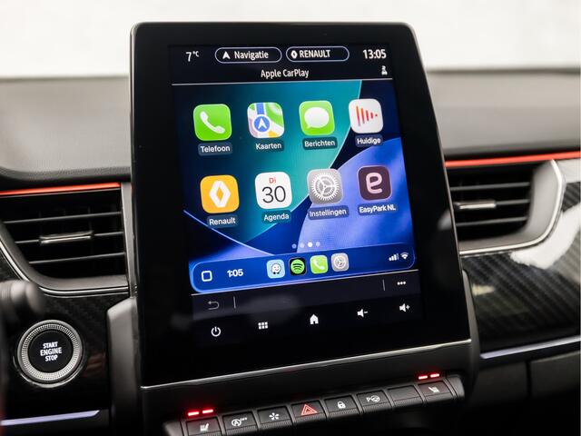 Renault Arkana 1.3 TCe 140 R.S. Line Sport 160 Pk Automaat (GROOT NAVIGATIE, APPLE CARPLAY, CAMERA, LEDEREN SPORTSTOELEN, ZWART HEMEL, DIGITAL DASHBOARD, STOELVERWARMING, GETINT GLAS, LED KOPLAMPEN, NIEUWSTAAT)