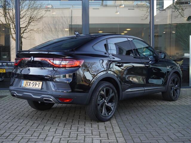 Renault Arkana 1.6 E-Tech hybrid 145 E-Tech engineered AUTOMAAT / 9,3'' NAVI / LEDER / CAMERA / BLINDSPOT / PDC 360 / PRIV GLASS / ADAPT. CRUISE / STOELV. / STUURV. / CLIMATE / APPLE CARPLAY / ANDROID AUTO / 18'' LMV