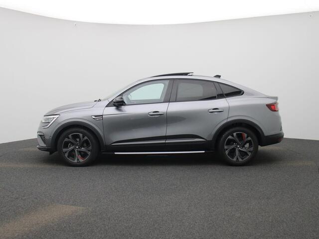 Renault Arkana 1.6 E-Tech Hybrid 145 R.S. Line | Glazen Schuif-/Kanteldak | Side-Steps | Lederen Bekleding | Adaptieve Cruise Control | Stoel- & Stuurwielverwarming | Camera | Blind Spot Warning | PDC Rondom | Elektrisch Verstelbare Stoelen | Keyless | LED Pure Vision |