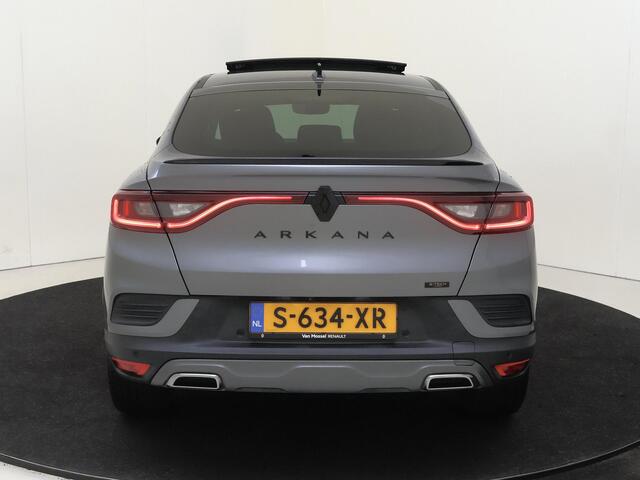 Renault Arkana 1.6 E-Tech hybrid 145 E-Tech engineered | Apple Carplay/Android | cruise control adaptief | dodehoek detectie | electronic climate control | LED koplampen | lederen/microvezel bekleding | lichtmetalen velgen 18" | navigatiesysteem | rijstrooksensor met co