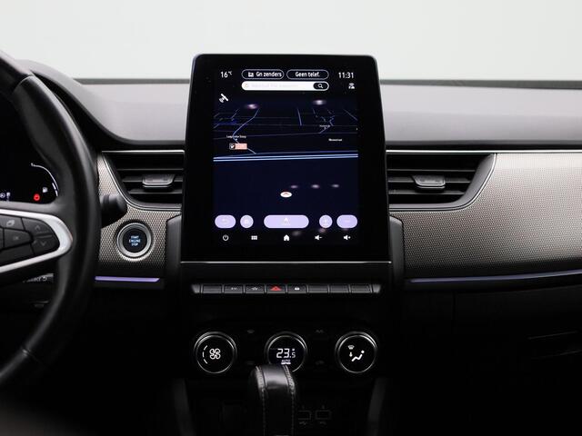 Renault Arkana 1.6 E-Tech Hybrid 145 Intens | Airconditioning, Licht metalen velgen 18 inch | Cruise control Adaptive | Navigatie | Half lederen bekleding zwart | LED koplampen | Park Distance Control voor en achter | Achteruitrijcamera |