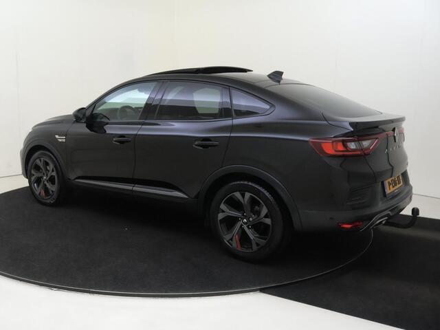 Renault Arkana 1.6 E-Tech Hybrid 145 R.S. Line | Apple Carplay/Android | cruise control adaptief | dodehoek detectie | electronic climate control | lederen/microvezel bekleding | LED koplampen | lichtmetalen velgen 18" | navigatiesysteem | voorstoelen verwarmd | elektri