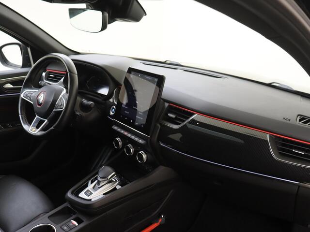Renault Arkana 1.6 E-Tech Hybrid 145 R.S. Line | Apple Carplay/Android | cruise control adaptief | dodehoek detectie | electronic climate control | lederen/microvezel bekleding | LED koplampen | lichtmetalen velgen 18" | navigatiesysteem | voorstoelen verwarmd | elektri