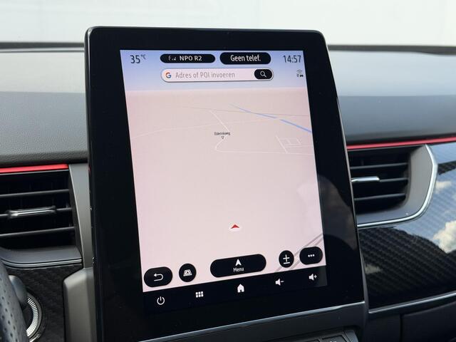 Renault Arkana 1.6 E-Tech Hybrid 145PK R.S. Line / Wegklapbare Trekhaak / Adaptief Cruise Control / Stoel & Stuurverwarming / Lederen Bekleding / Elektrische Stoelen / Dodehoek Detectie / Carbon Look Interieur Delen / Apple Carplay & Android Auto /