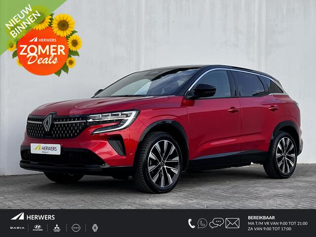 Renault Austral mild hybrid 160 X-Tronic techno / Trekhaak / 1800kg Trekgewicht / Elektrische Achterklep + bestuurdersstoel met stoelmassage / Stuur-, stoel- en voorruitverwarming / Navi / 19"LM wielen /