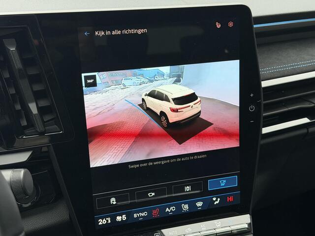 Renault Austral E-Tech full hybrid 200 techno esprit Alpine / Fabrieksgarantie tot 03-2027 / Panoramadak / 360 Camera / Navigatie / Adaptieve Cruise / Dodehoekdetectie met correctie / ApplecarPlay & Android Auto / DAB / Elektr Stoelen / Stoel Massage / Stoelverwarming / 