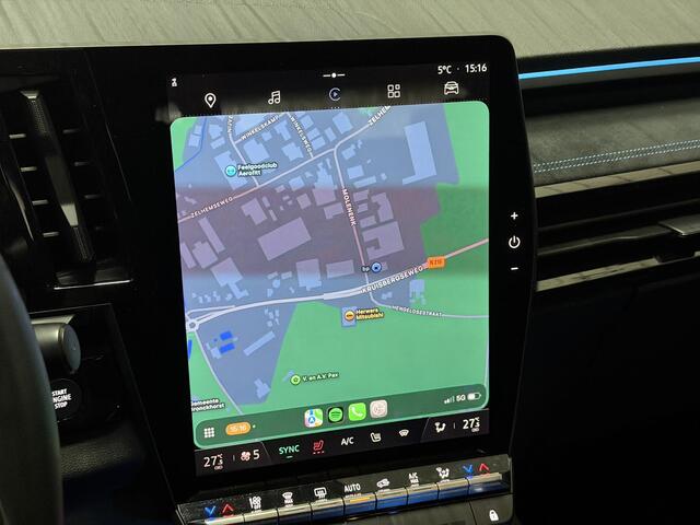 Renault Austral 1.3 mild hybrid 160 X-tronic techno esprit Alpine / 1800 Kg Trekgewicht / Pack Lounge / Trekhaak Afn. / Camera / Elektrische Stoelen + Massage Stoelen Functie / Stoelverwarming / Alcantara Interieur delen / All Season Banden /