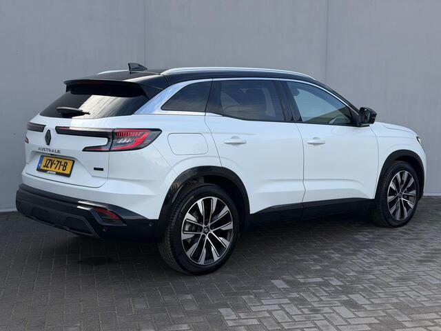 Renault Austral 1.2 E-Tech full hybrid 200 techno / Panoramadak / Fabrieksgarantie tot 03-2028 / Panoramadak / Adaptieve Cruise / Trekgewicht 1500 kg / 360 Camera / Apple Carplay & Android Auto / DAB / Dodehoek Detectie / Parkeer Assistent /
