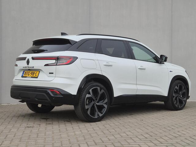 Renault Austral 1.2 E-Tech full hybrid 200 iconic esprit Automaat / Fabrieksgarantie tot 04-2027 / All season banden / Panoramadak / Trekgewicht 1.500 kg / Rondomzicht camera / Adaptief cruise control / Elektrische achterklep / Apple Carplay Android Auto /