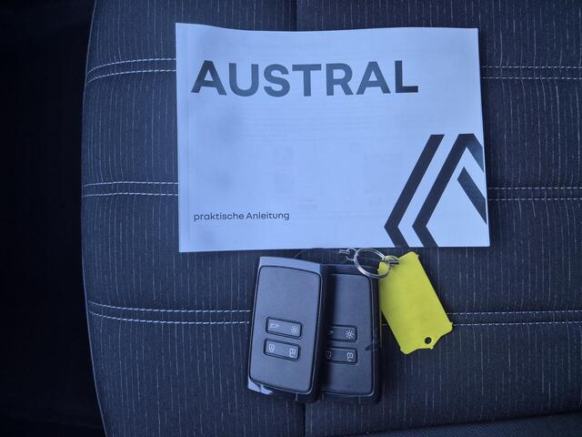 Renault Austral 1.2 E-Tech full hybrid 200 techno / Fabrieksgarantie tot 05-2027 / Pack Look & Pack Comfort / panoramadak / All season banden / Trekgewicht 1500 kg / Stuur- Stoel & Voorruit verwarming / Rondomzicht camera / Adaptief cruise control / Apple Carplay Android