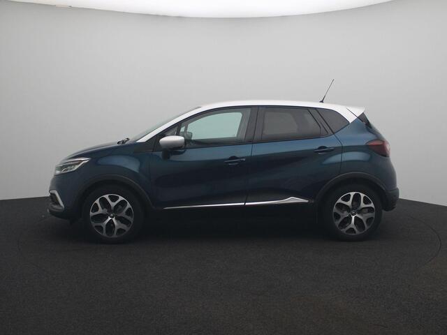 Renault CAPTUR TCe 90 Intens | Trekhaak | R-link Navigatie | Easy Life Pack met achteruitrijcamera + sensoren rondom | Two-tone metaalkleur | Climate Control | 17" lichtmetalen velgen |