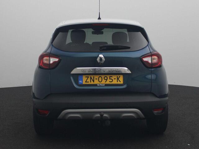Renault CAPTUR TCe 90 Intens | Trekhaak | R-link Navigatie | Easy Life Pack met achteruitrijcamera + sensoren rondom | Two-tone metaalkleur | Climate Control | 17" lichtmetalen velgen |