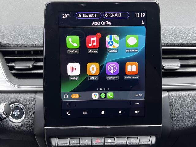 Renault CAPTUR 1.6 E-Tech hybrid 145 Intens Automaat / Dealer onderhouden / Navigatie / Camera 360° / Stuurverwarming / Climate control / 17" LM wielen /