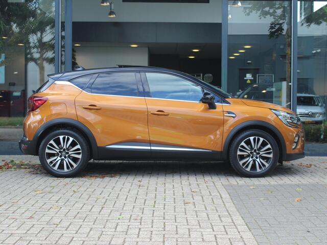 Renault CAPTUR 1.3 TCe 155 Initiale Paris AUTOMAAT / 26.000KM! / AFN. TREKHAAK / DEALER ONDERHOUDEN / PANO / BOSE / LEDER / 10,25'' DASH / 9,3'' NAVI / ADAPT. CRUISE / 360° CAMERA / CLIMATE / STOELV. / STUURV. / KEYLESS / 18'' LMV