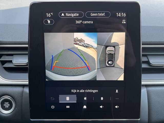 Renault CAPTUR 1.3 TCe 140 Intens Automaat / 100% Dealeronderhouden / Afneembare Trekhaak (Trekgewicht 1.500kg) / 360° Camera / Apple Carplay & Android Auto / Navigatie full map / Cruise- en Climate Control / Keyless Entry & Start /