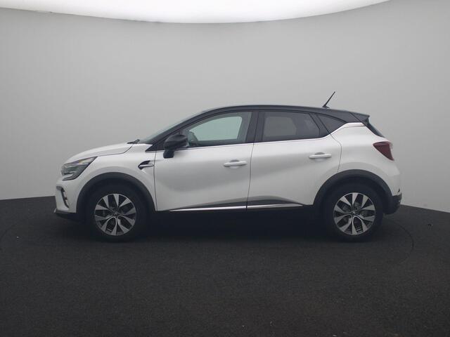 Renault CAPTUR TCe 130 EDC Automaat Intens | Easy Link Navigatie met Apple CarPlay & Android Auto | Lichtmetalen wielen 17" 'Bahamas' met zwarte inleg | Ruimtebesparend reservewiel | Zwevende middenconsole en verschuifbare armsteun vóór