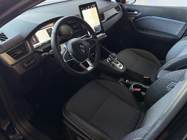 Renault CAPTUR 1.3 MILD HYBRID 160 TECHNO CAMERA 18''LMV STOEL/STUUR .VERW PURE VISION LED 10'' R-LINK NAVI 04/2025 EDC-automaat (Efficiënt Dual Clutch) 7 Versnellingen 1200KG Trekgewicht