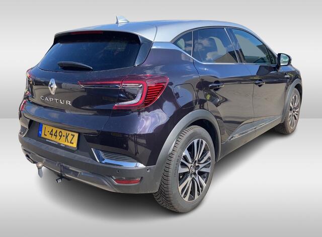 Renault CAPTUR 1.3 TCe 155 Initiale Paris / Full option! / Trekhaak / Panoramadak / 360Camera / Leder / Elektr. stoelen / CarPlay / 18'' / Keyless / Stuur+Stoelverwarming / DAB / Dodehoek / ACC