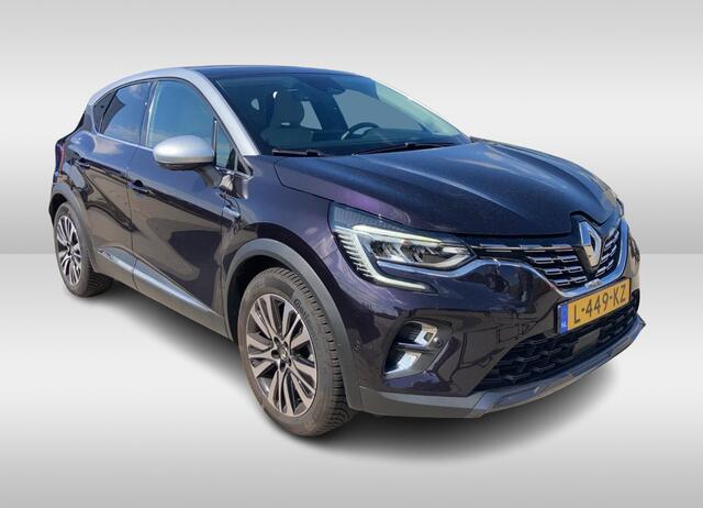Renault CAPTUR 1.3 TCe 155 Initiale Paris / Full option! / Trekhaak / Panoramadak / 360Camera / Leder / Elektr. stoelen / CarPlay / 18'' / Keyless / Stuur+Stoelverwarming / DAB / Dodehoek / ACC