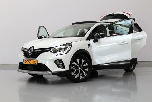 Renault CAPTUR 1.3 mild hybrid 140 techno 141PK, PANORAMADAK | DEELS LEER | BOSE | STOEL/STUUR/RUITVERWARMING