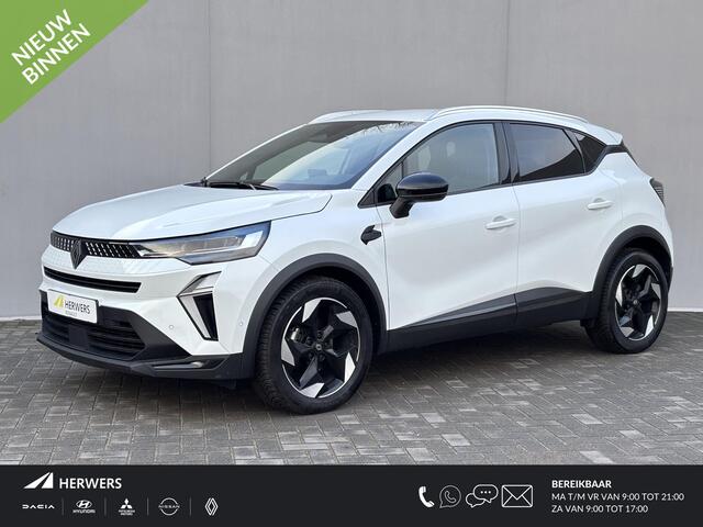 Renault CAPTUR Mild Hybrid 160 EDC Techno Automaat / Fabrieksgarantie tot 09-2026 / All Season Banden / 1.200kg Trekgewicht / Stoel & Stuurverwarming / Achteruitrijcamera / Apple Carplay & Android Auto / Navigatie /