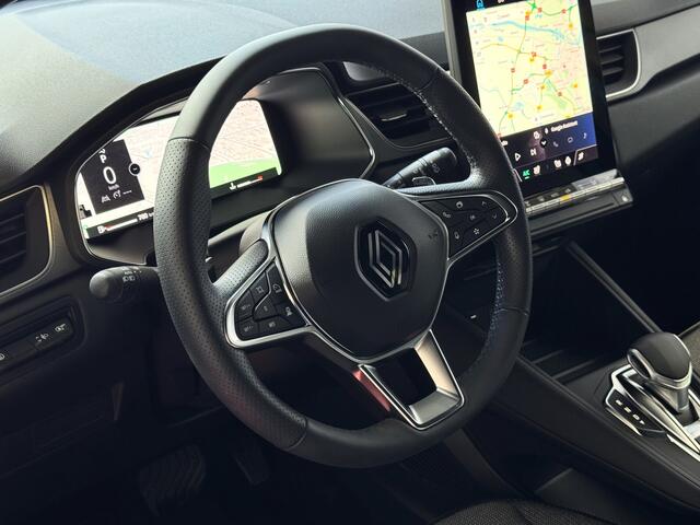 Renault CAPTUR 1.3 MILD HYBRID 160 TECHNO CAMERA 18''LMV STOEL/STUUR .VERW PURE VISION LED 10'' R-LINK NAVI 2025 EDC-automaat (Efficiënt Dual Clutch) 7 Versnellingen 1200KG Trekgewicht
