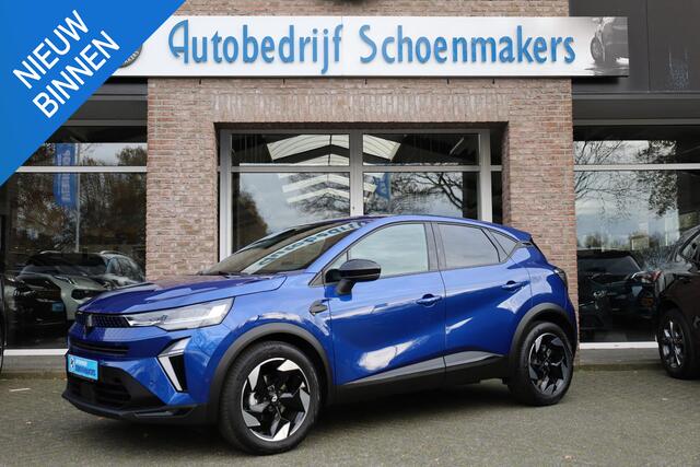 Renault CAPTUR 1.3 mild hybrid 160 techno CAMERA STUUR+STOELVERW. SFEERVERLICHTING CARPLAY NAVI ACC DAB STUURFLIPPERS PDC CLIMA 18"LMV ENZ!