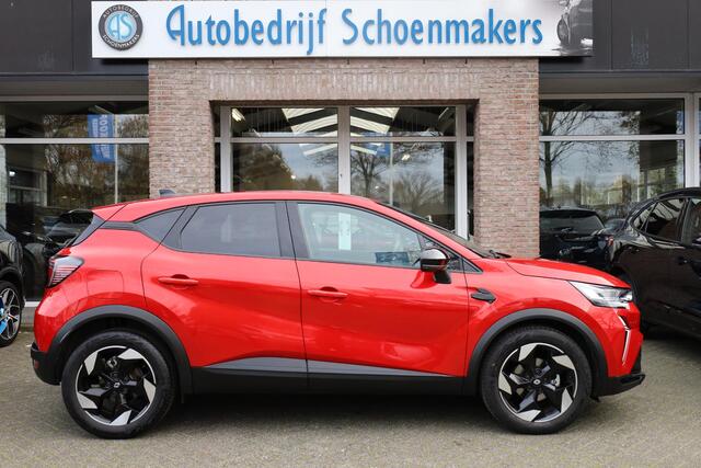 Renault CAPTUR 1.3 mild hybrid 160 techno CAMERA STUUR+STOELVERW. SFEERVERLICHTING CARPLAY NAVI ACC DAB STUURFLIPPERS PDC CLIMA 18"LMV ENZ!
