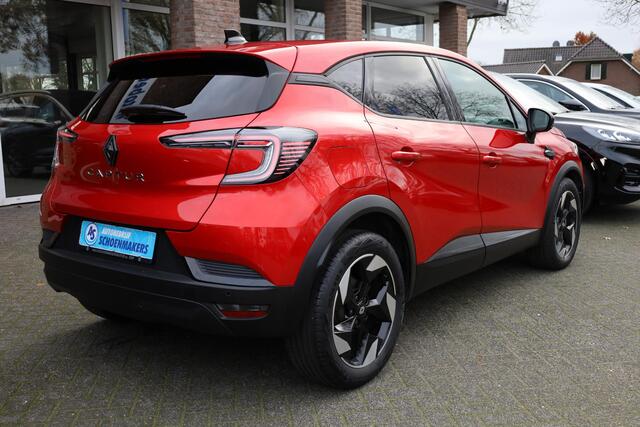 Renault CAPTUR 1.3 mild hybrid 160 techno CAMERA STUUR+STOELVERW. SFEERVERLICHTING CARPLAY NAVI ACC DAB STUURFLIPPERS PDC CLIMA 18"LMV ENZ!