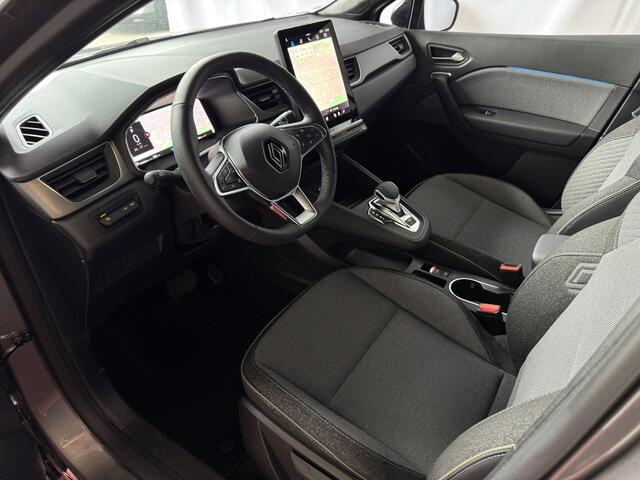 Renault CAPTUR 1.3 MILD HYBRID 160 TECHNO CAMERA 18''LMV STOEL/STUUR .VERW PURE VISION LED 10'' R-LINK NAVI 2025 EDC-automaat (Efficiënt Dual Clutch) 7 Versnellingen 1200KG Trekgewicht