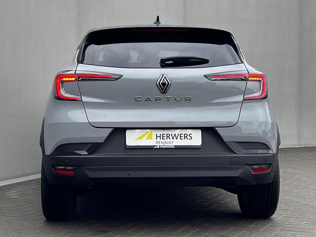 Renault CAPTUR 1.3 mild hybrid 160 techno / Fabrieksgarantie tot 12-2026 / Stuur- en stoelverwarming / Navigatie via Apple Carplay Android groot scherm / Adaptieve CC / Achteruitrijcamera / 18" LM wielen /