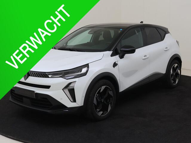 Renault CAPTUR 1.6 E-Tech full hybrid 145 AUTOMAAT TECHNO HARMAN KARDON SOUND/ ACTIVE DRIVER ASSIST/ PARK ASSIST VOOR EN ACHTER MET CAMERA/ 18"LM VELGEN/ RESERVE WIEL/ ETC.. DEALER ONDERHOUDEN! RIJKLAAR!