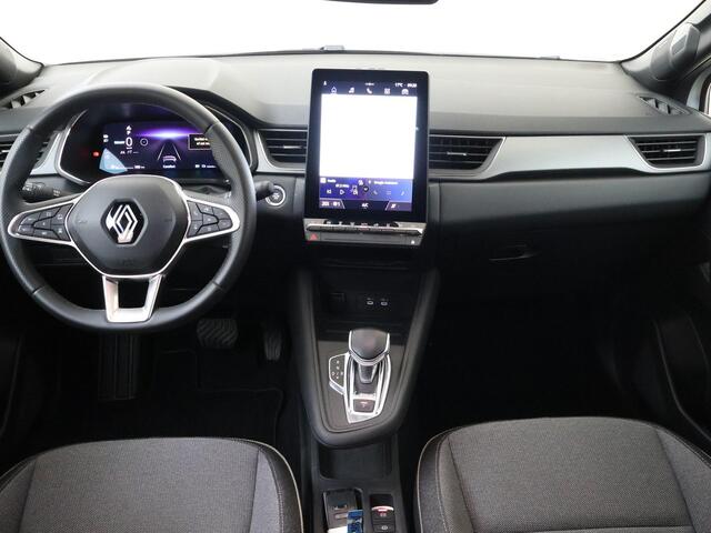 Renault CAPTUR 1.6 E-Tech full hybrid 145 AUTOMAAT TECHNO HARMAN KARDON SOUND/ ACTIVE DRIVER ASSIST/ PARK ASSIST VOOR EN ACHTER MET CAMERA/ 18"LM VELGEN/ RESERVE WIEL/ ETC.. DEALER ONDERHOUDEN! RIJKLAAR!