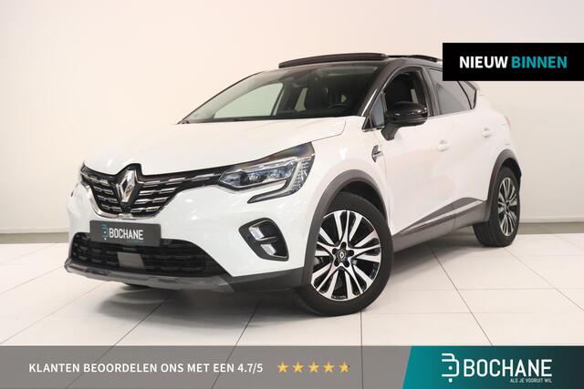 Renault CAPTUR 1.6 E-Tech Plug-in Hybrid 160 Initiale Paris | 360° Camera | Schuif/kanteldak | BOSE audio | Suur & Stoelverwarming | Applecarplay Androidauto | adaptieve cruise control |