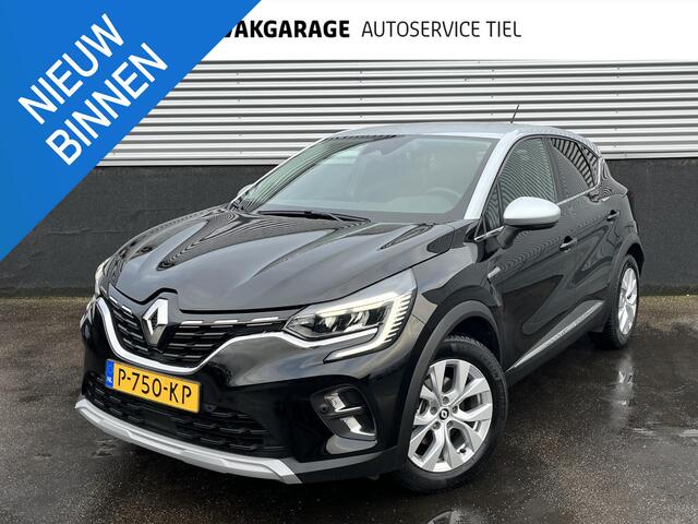 Renault CAPTUR 1.6 E-Tech Hybrid 145 Intens Bi-Tone 1e eigenaar nieuw geleverd. Super Compleet incl: Trekhaak, LM velgen. Cruise Control, Climate control