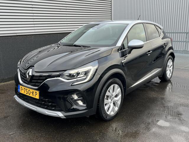 Renault CAPTUR 1.6 E-Tech Hybrid 145 Intens Bi-Tone 1e eigenaar nieuw geleverd. Super Compleet incl: Trekhaak, LM velgen. Cruise Control, Climate control