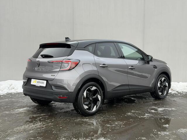 Renault CAPTUR 1.6 E-Tech full hybrid 145 techno / Fabrieksgarantie tot 04-2027 / Navigatie / Camera / Apple Carplay & Android Auto / Two Tone / DAB / Lane Assist / Cruise / Clima /
