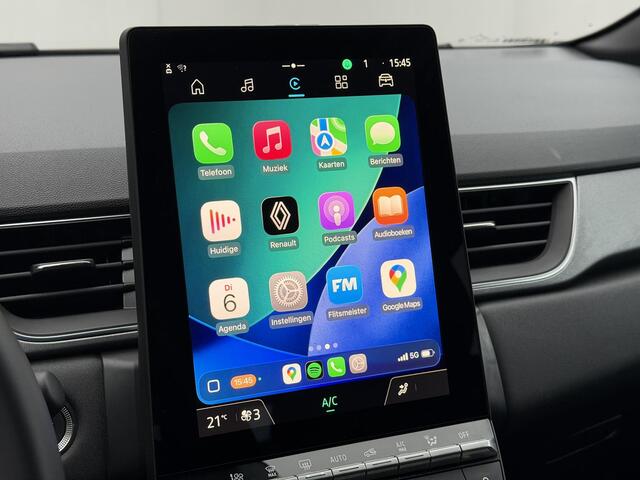 Renault CAPTUR 1.6 E-Tech full hybrid 145 techno / Fabrieksgarantie tot 04-2027 / Navigatie / Camera / Apple Carplay & Android Auto / Two Tone / DAB / Lane Assist / Cruise / Clima /