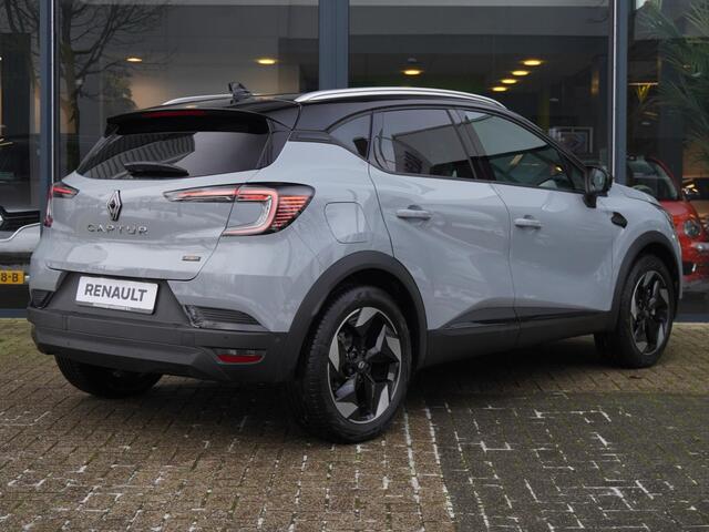 Renault CAPTUR 1.6 E-Tech full hybrid 145 techno AUTOMAAT / 9.000KM / NAVI / 360 CAMERA / PDC 360 / CRUISE / CLIMATE / KEYLESS / RESERVEWIEL / PRIVACY GLASS / APPLE CARPLAY / ANDROID AUTO / 18'' LMV