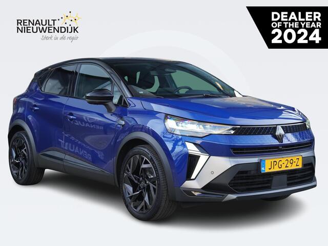 Renault CAPTUR 1.8 E-Tech full hybrid 160 esprit Alpine / ¤3.000 VOORDEEL / NIEUW / PACK PRIVILEGE / 10,4'' NAVI / 10,25'' DASHBOARD / 360° CAMERA / PDC 360 / ADAPT. CRUISE / STUURV. / STOELV. / VOORRUITV. / BLINDSPOT / PRIVACY GLASS / DAB / APPLE CARPLAY / ANDROID AUTO