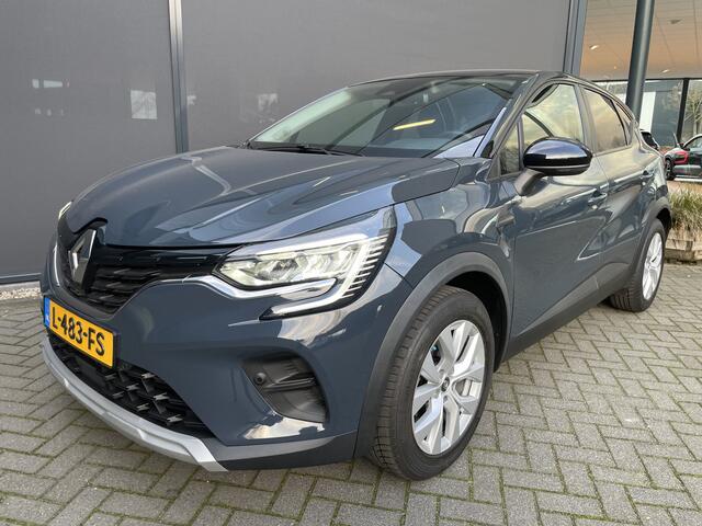 Renault CAPTUR 1.0 TCe 100 Bi-Fuel Business Zen Airco - Cruise control - Parkeersensoren achter - Navigatiesysteem - Bluetooth - Stuur multifunctioneel - Stuur leder - Elektrische ramen - Licht metalen velgen 17 inch - Rijstrooksensor met
