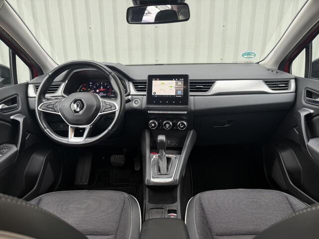 Renault CAPTUR 1.3 TCe 140 Intens / NL Auto / Dealer Onderhouden / Trekhaak 1500 KG / Camera / Navigatie / Apple CarPlay/Android Auto / Verwarmde Voorruit / Stuurverwarming / Adaptive Cruise Control / Half Lederen Bekleding /