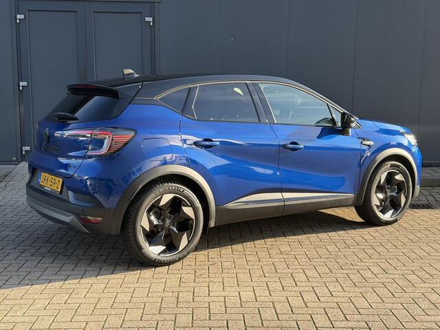 Renault CAPTUR 1.6 E-Tech full hybrid 145 esprit Alpine Automaat / Fabrieksgarantie tot 07-2027 < 100.000 km** / Schuifdak / Camera 360° /Stuur-, stoel- en voorruitverwarming / Adaptieve CC / Parkeer assistent / Navigatie / Apple Carplay Android / LM 18" wielen / 18" LM